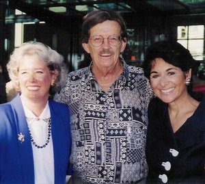 Council Member Diane Howard, Arts Commissioner Don Saye and Congresswoman Anna Eshoo
